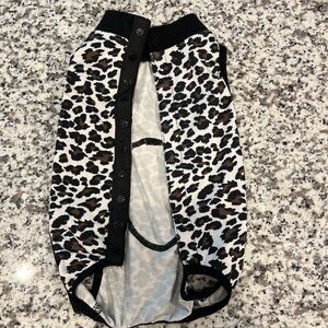 Leopard Print Cat Sweater